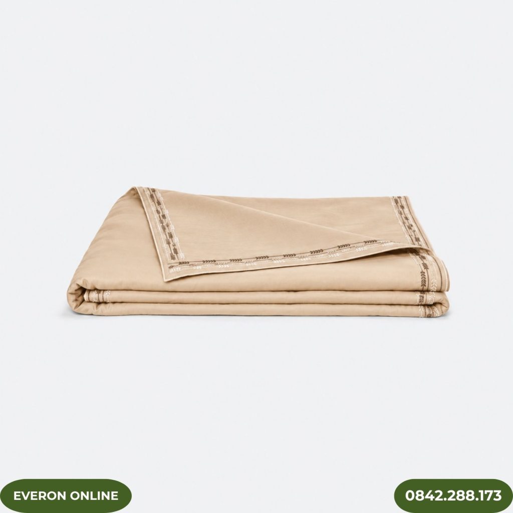 Chăn hè Everon ESTMC26006 cánh đồng vàng BST Đơm Hoa