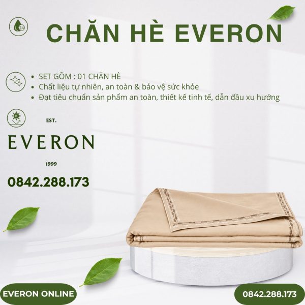 Chăn hè Everon ESTMC26006 cánh đồng vàng Tencel Blend BST Đơm Hoa