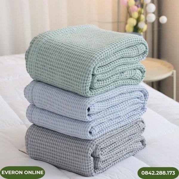 Chăn tổ ong Cotton Modal K-Bedding 180x200cm