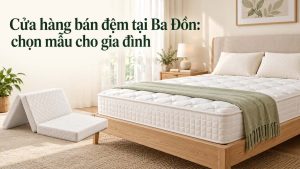 Cửa hàng bán nệm tại Ba Đồn Giá luôn tốt