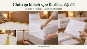 Cung cấp chăn ga khách sạn ở Bố Trạch Đo đúng, đặt đủ