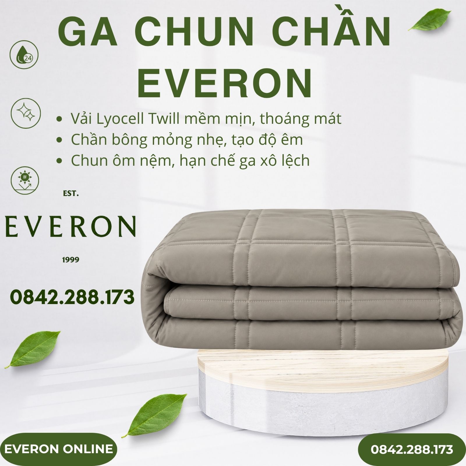Ga Chun Chần Everon BSL711 Mist Lyocell Twill Ga Chun Chần Everon BSL711 Mist Lyocell Twill