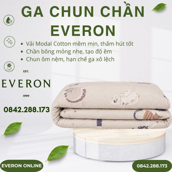 Ga Chun Chần Everon CPM25202 Mèo Vui Vẻ Modal Cotton