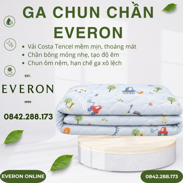 Ga Chun Chần Everon CPM27202 Track & Tail Cotton Sateen
