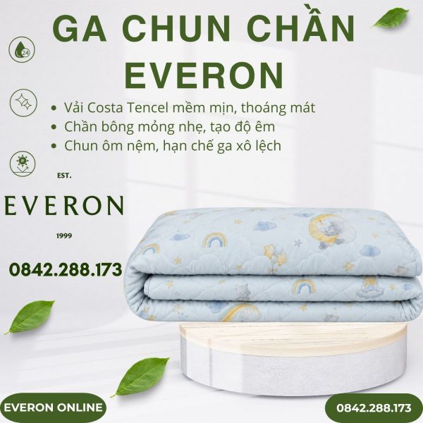 Ga Chun Chần Everon CPT26201 Vườn Thú Trên Mây Tencel