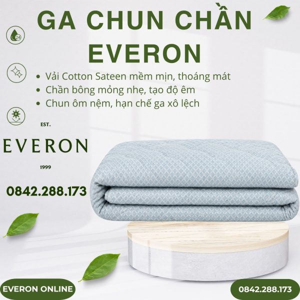 Ga Chun Chần Everon EPC26012 Vườn Cổ Điển Cotton Sateen