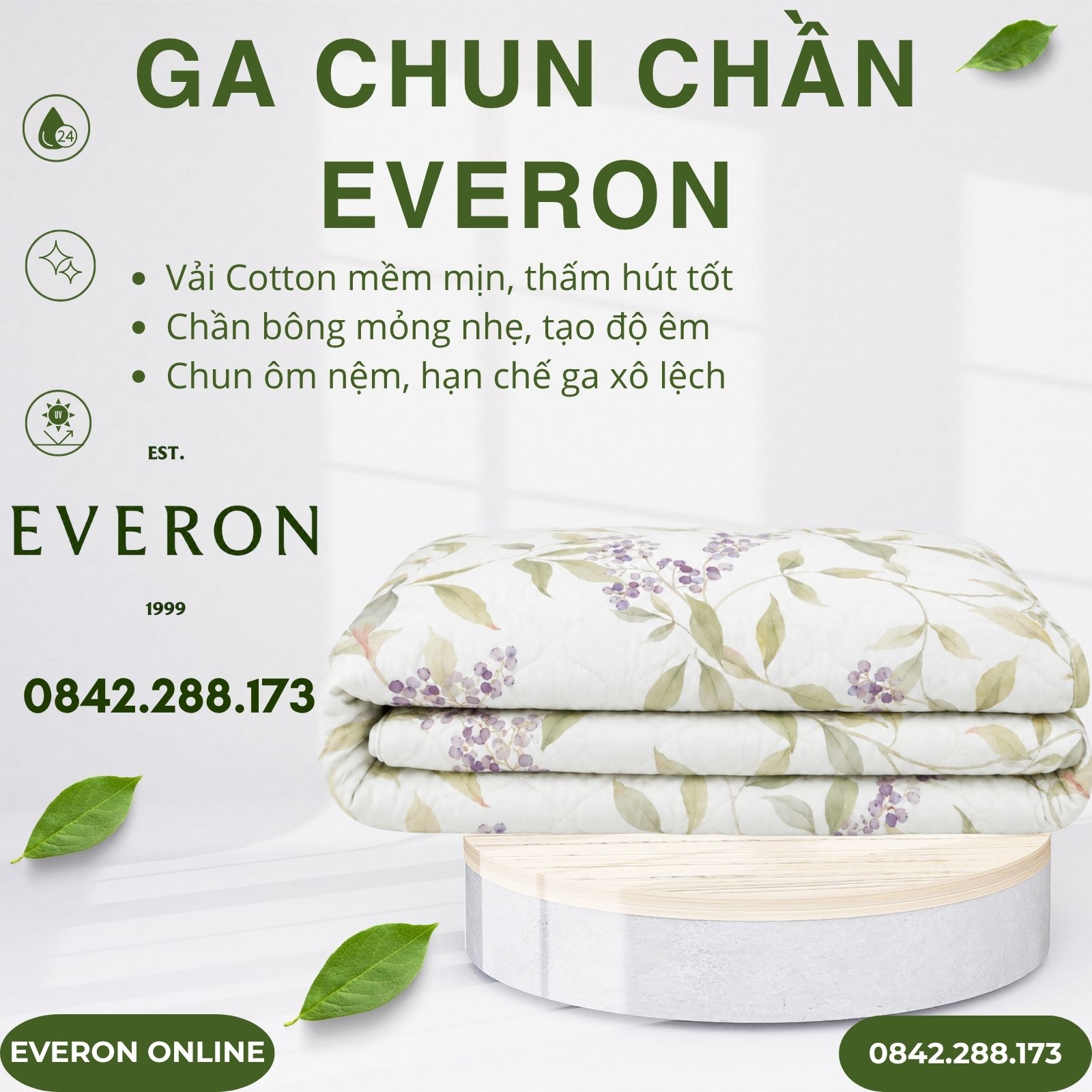 Ga Chun Chần Everon EPC26013 Mùa Quả Dại Cotton Ga Chun Chần Everon EPC26013 Mùa Quả Dại Cotton