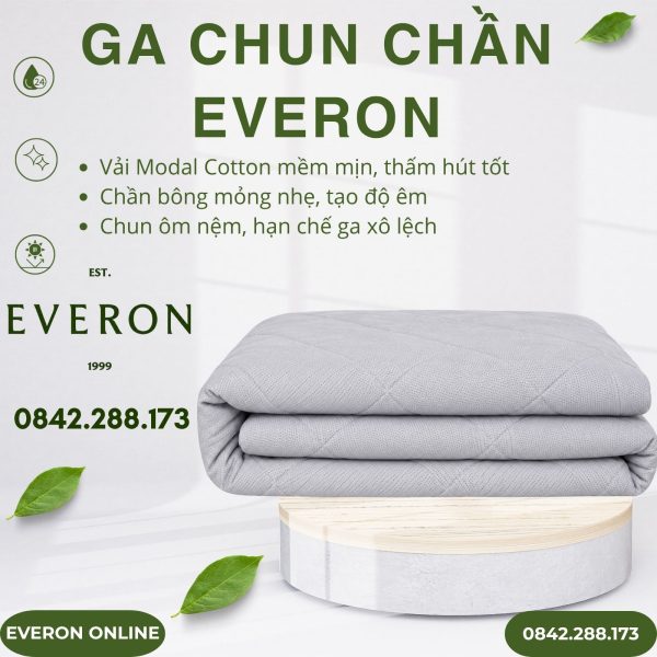 Ga Chun Chần Everon EPM25039 Kẻ Giao Thoa Modal Cotton