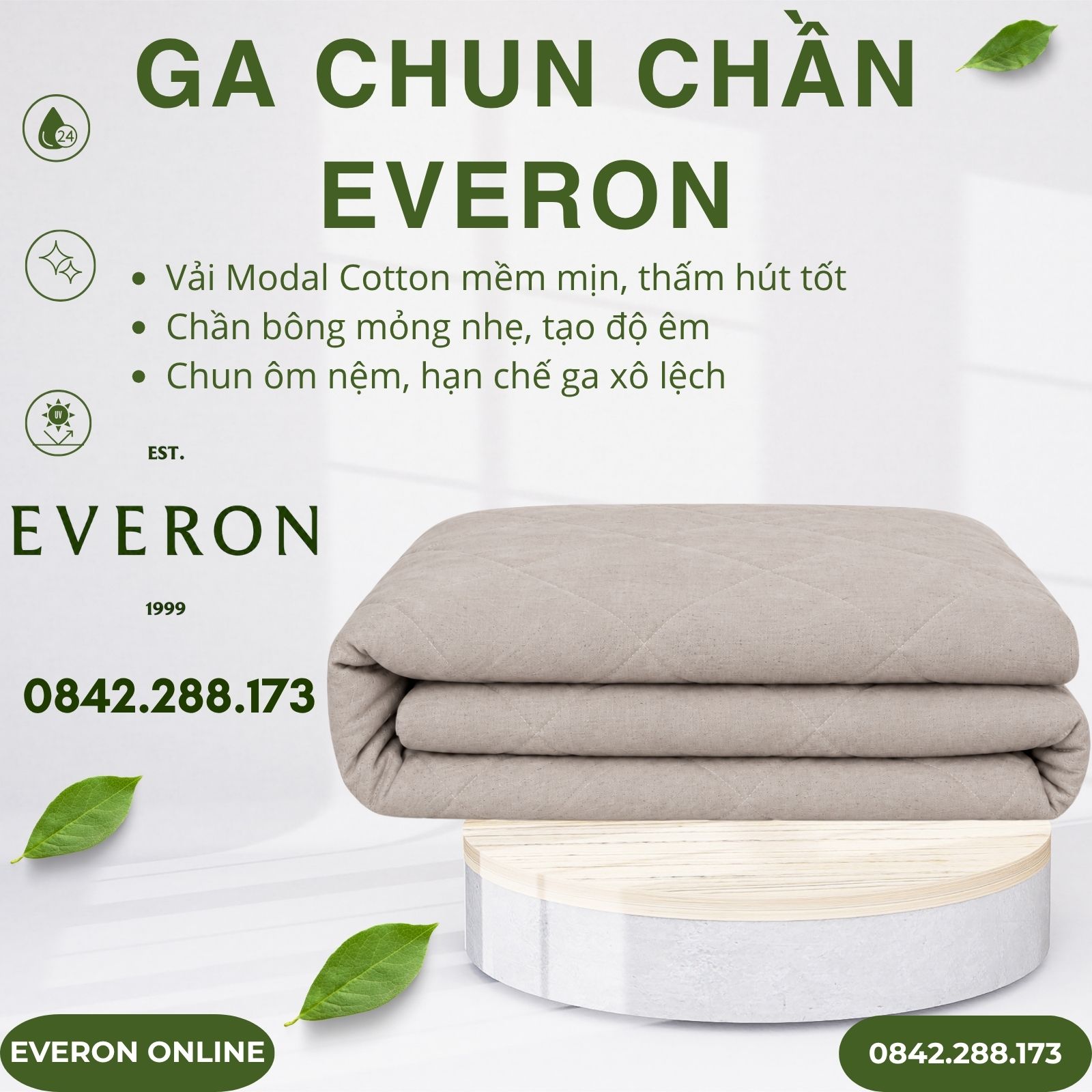 Ga Chun Chần Everon EPM25041 Đốm Sáng Modal Cotton Ga Chun Chần Everon EPM25041 Đốm Sáng Modal Cotton