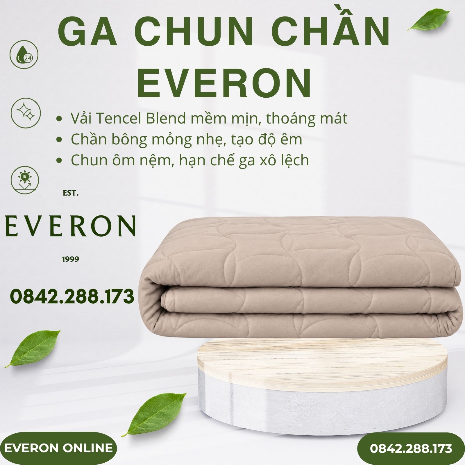 Ga Chun Chần Everon ESTC27006 Pine Tencel Blend Ga Chun Chần Everon ESTC27006 Pine Tencel Blend