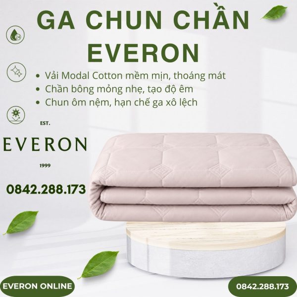 Ga Chun Chần Everon ESTMC27003 Broderie Modal Cotton