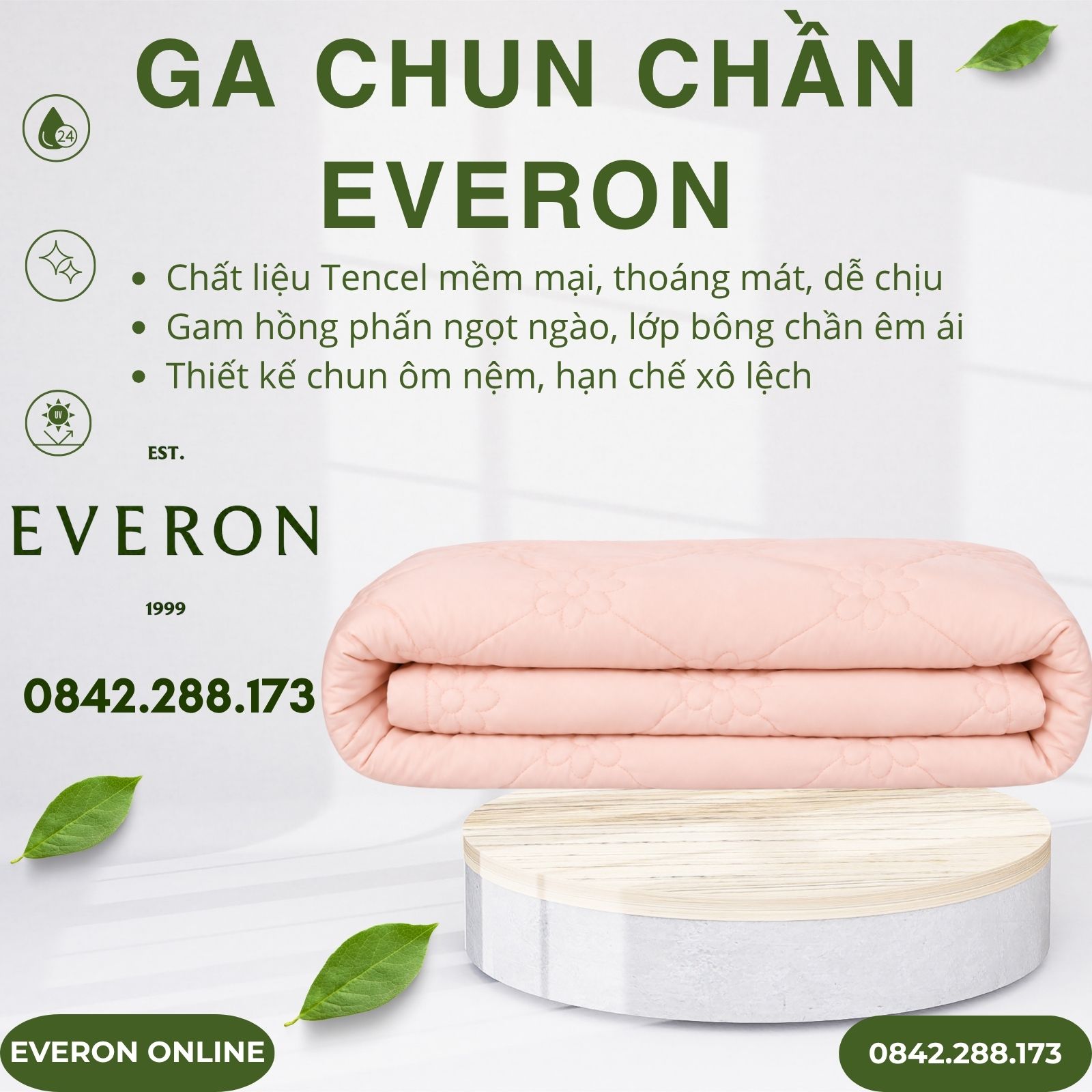 Ga Chun Chần Everon Mơ Êm EPT25017 Ga Chun Chần Everon Mơ Êm EPT25017