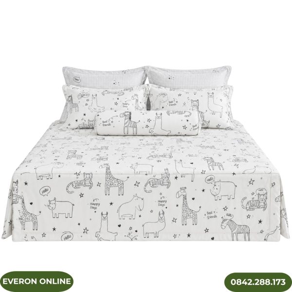 Ga Phủ Cotton Everon CPC25204 Cho Bé BST Cutie