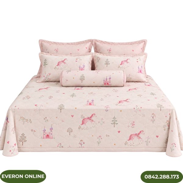 Ga Phủ Cotton Sateen Everon CPC26203 Cho Bé BST Cutie