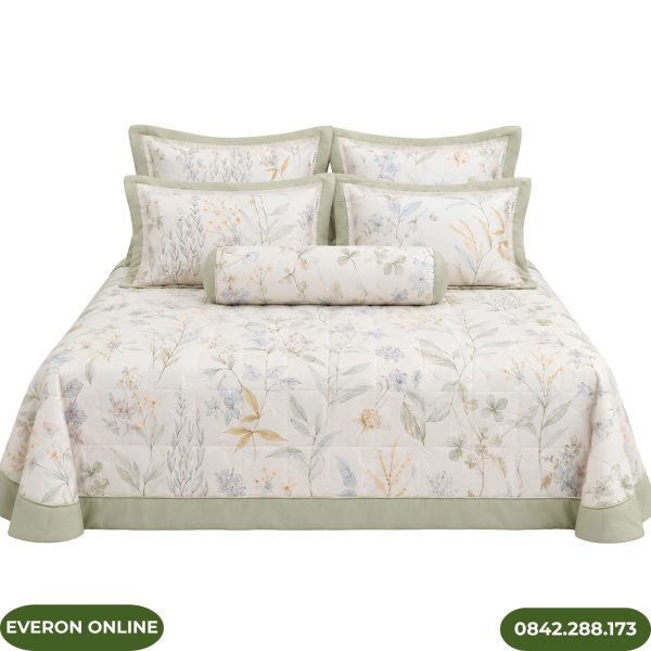 Ga Phủ Cotton Sateen Everon EPC26014 BST Đơm Hoa
