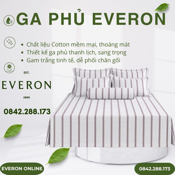 Ga Phủ Everon EPC25035 Đường Song Song Cotton