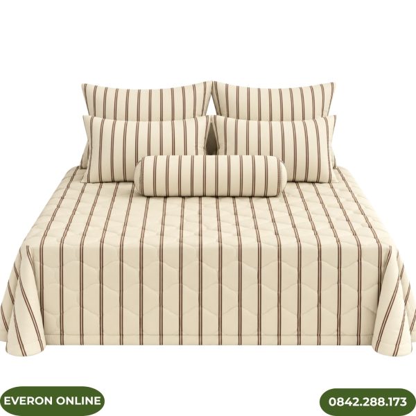 Ga Phủ Everon EPC27031 Cotton Họa Tiết Lá Dẻ Gai