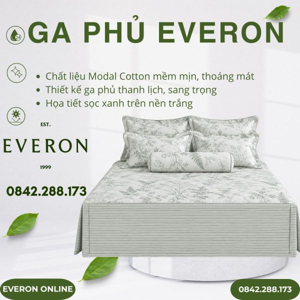 Ga Phủ Everon EPM25032 Hương Cây Cỏ Modal Cotton