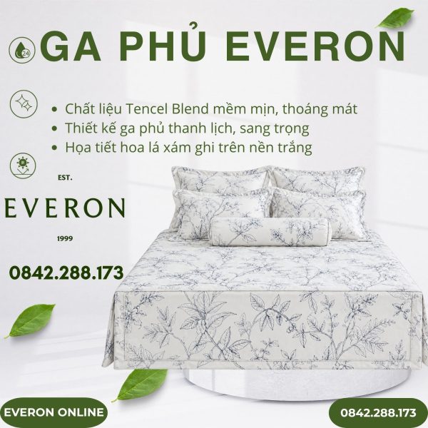 Ga Phủ Everon EPTC25036 Vườn Tươi Tốt Tencel Blend