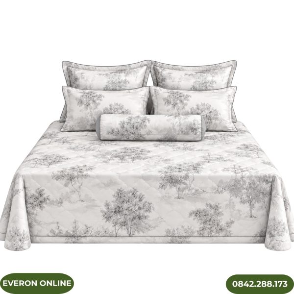 Ga Phủ Everon EPTC27023 Tencel Blend Phong Cảnh Pháp