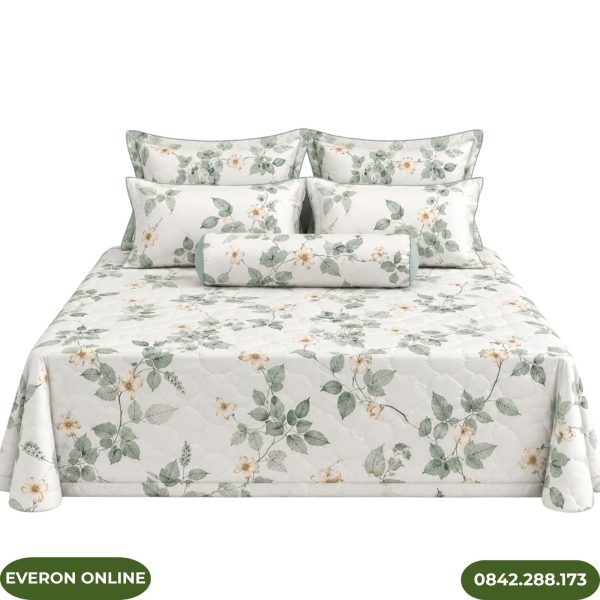 Ga Phủ Everon EPTMC27022 Tencel Modal Cotton Hoa Lá