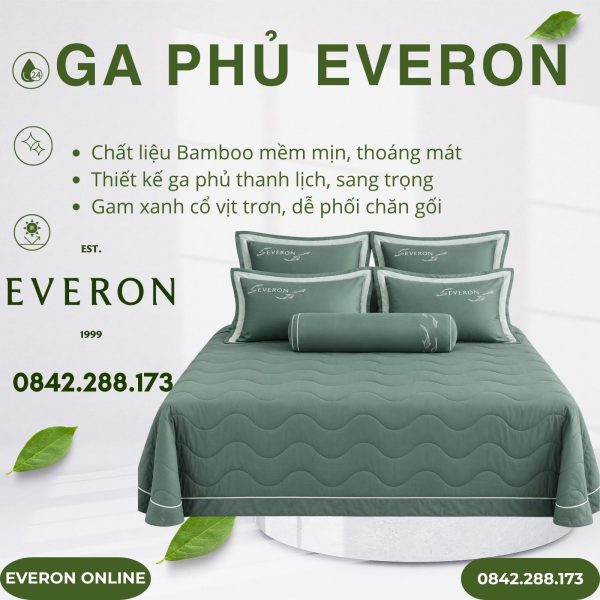 Ga Phủ Everon ESB26005 Mặt Hồ Xanh Bamboo
