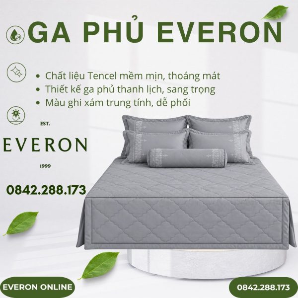 Ga Phủ Everon EST25024 Nét Kiên Định Tencel