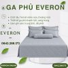 Ga Phủ Everon EST25042 Hoa Thêu Xám Tencel