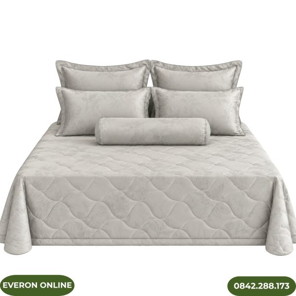 Ga Phủ Everon ESTJ27020 Tencel Jacquard Hoa Tử Đinh Hương