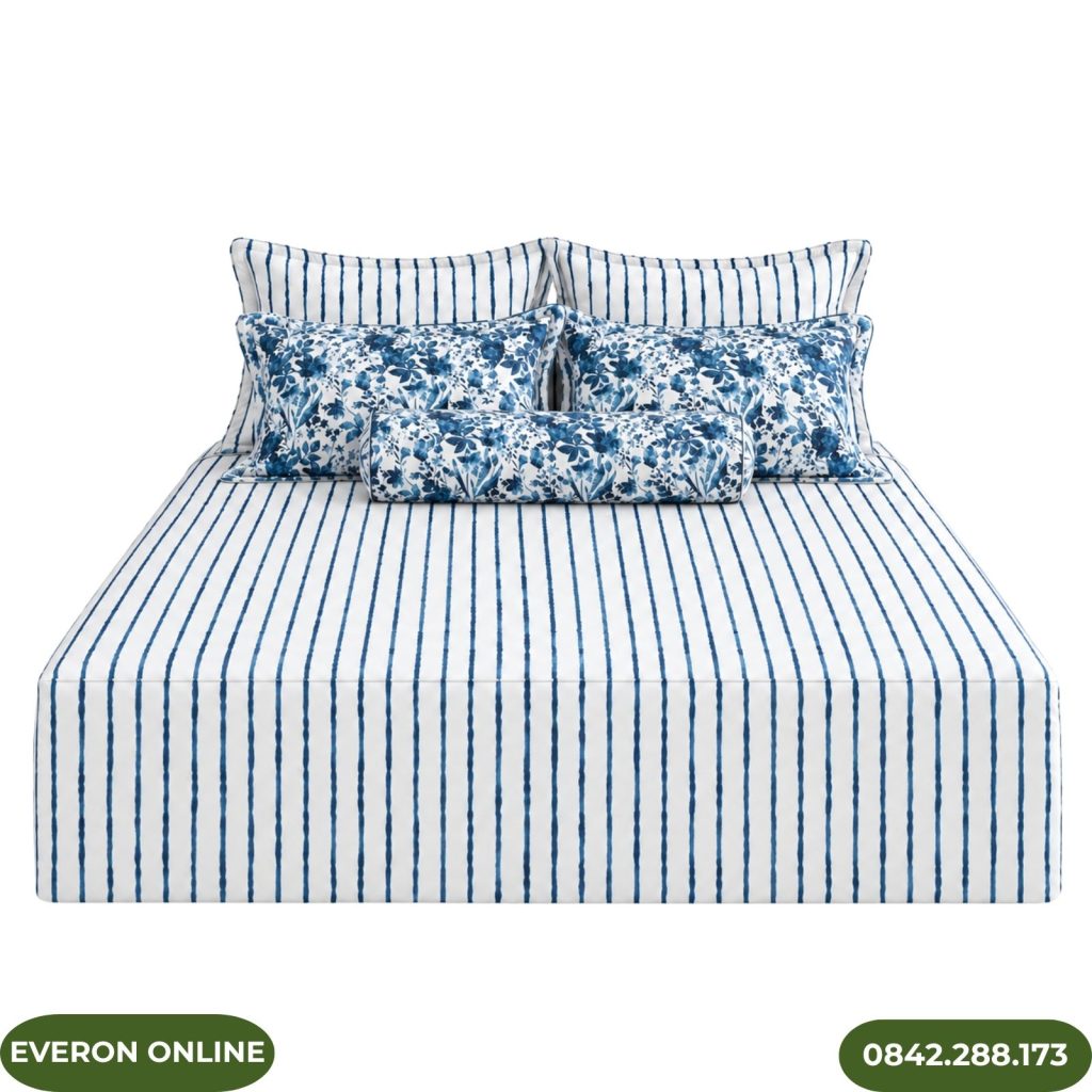 Ga Phủ Modal Cotton Everon EPM25021 BST Khu Vườn Tinh Hoa