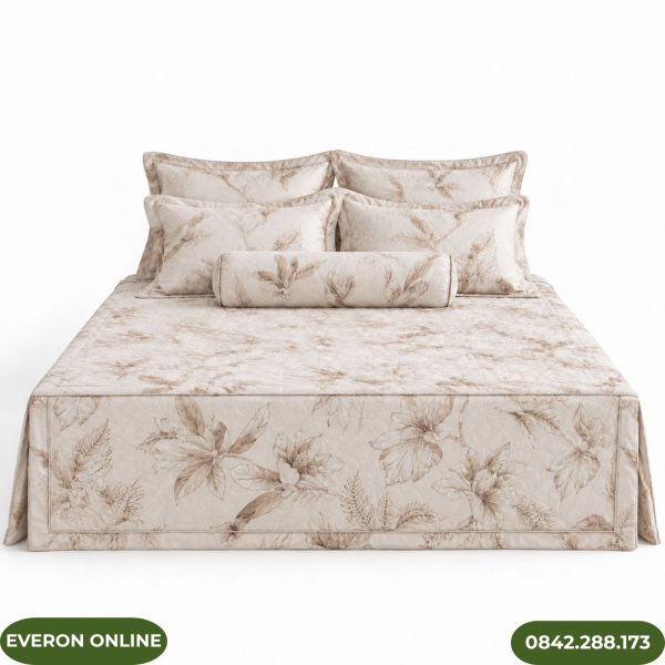 Ga Phủ Modal Cotton Everon EPM25028 BST Khu Vườn Tinh Hoa
