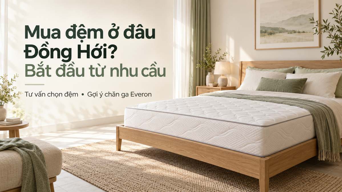 Mua đệm ở đâu Đồng Hới Bắt đầu từ nhu cầu