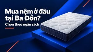 Mua nệm ở đâu tại Ba Đồn Chọn theo ngân sách
