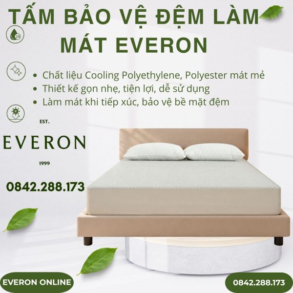 Tấm Bảo Vệ Đệm Làm Mát Everon Cooling Cao Cấp