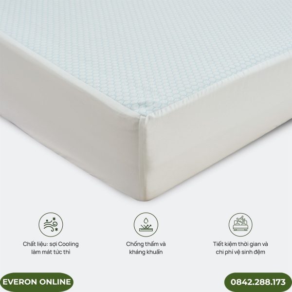 Tấm Trải Bảo Vệ Đệm Everon Cooling Cao Cấp