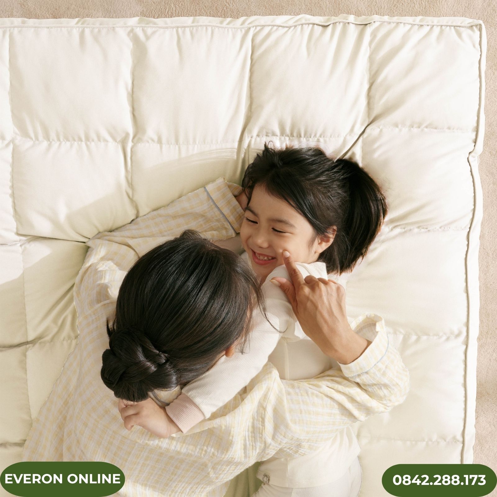 Tấm Trải Đệm Everon Downfeel Lông Vũ Nhân Tạo
