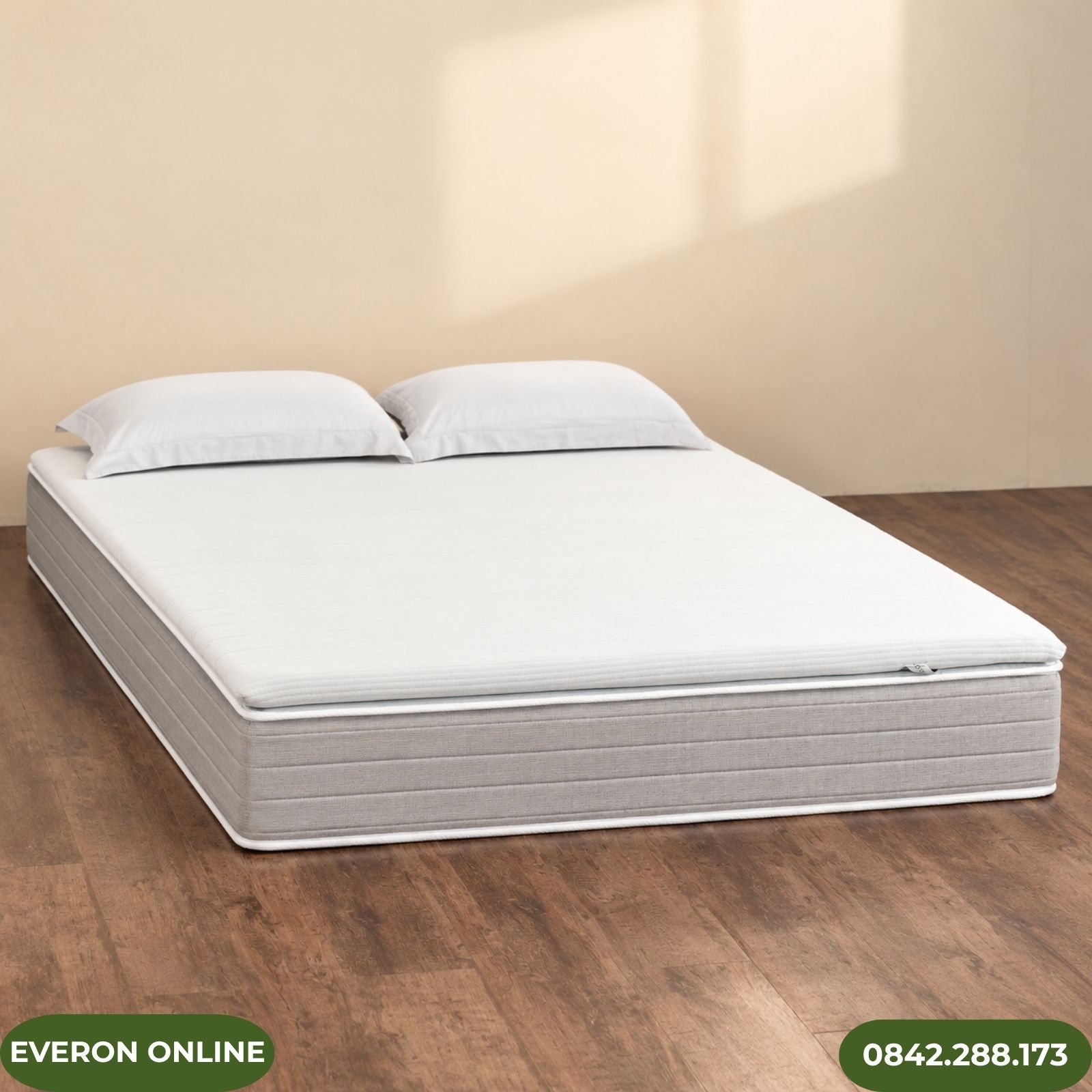 Topper Memory Foam Phân Vùng Everon Cao Cấp Topper Memory Foam Phân Vùng Everon Cao Cấp