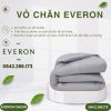 Vỏ Chăn Everon EST25042 hoa thêu xám Tencel BST Ever-on