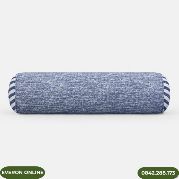 Vỏ Gối Ôm Bamboo Blend Everon EPBC25014 Kẻ Trắng Xanh 60x80 Và 80x100 Cm