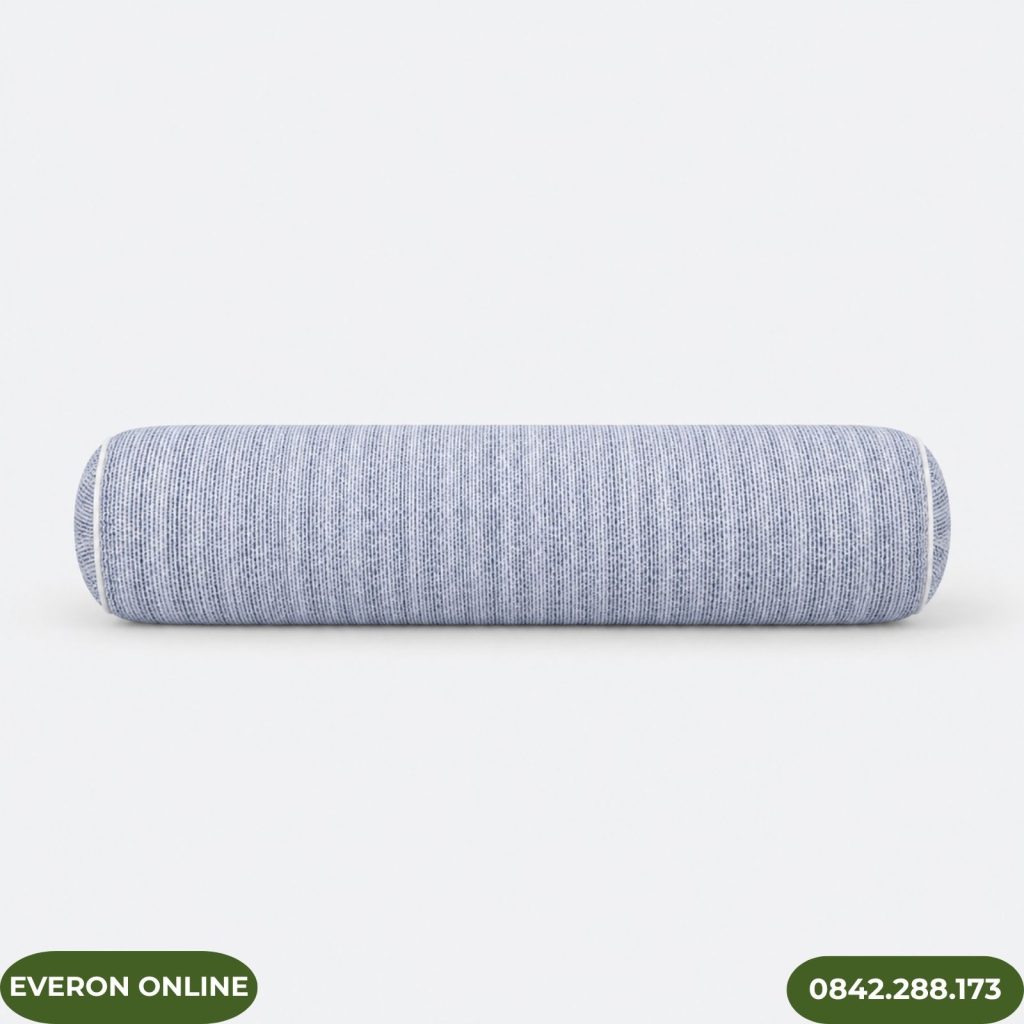 Vỏ Gối Ôm Modal Everon EPM25013 Sọc Xanh Kẻ Trắng 60x80 Và 80x100 Cm