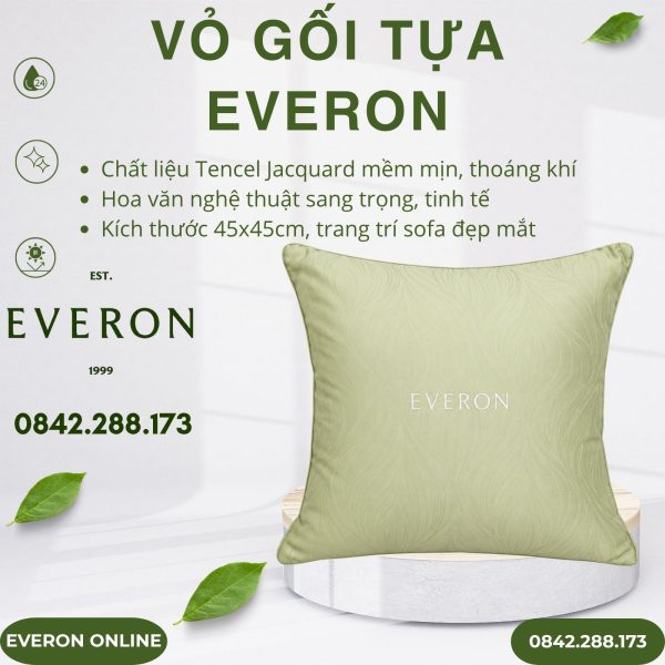 Vỏ Gối Tựa Art Decor 45x45