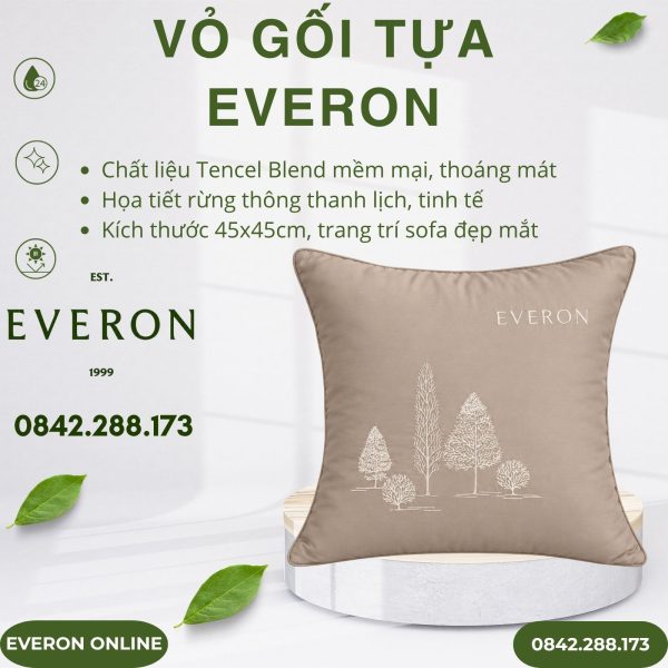 Vỏ Gối Tựa Pine 45x45