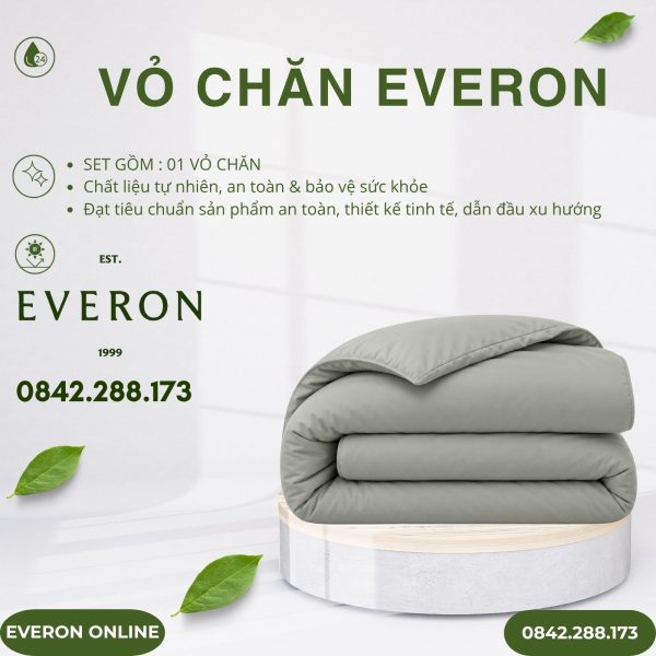 Vỏ chăn Everon BSL711 Mist Lyocell Twill BST Basic
