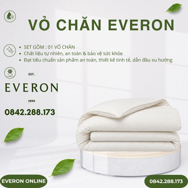 Vỏ chăn Everon BSL713 Cloud Lyocell Twill BST Basic