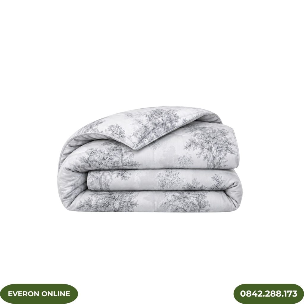 Vỏ chăn Everon EPTC27023 Toile De Jouy BST Những mảnh êm