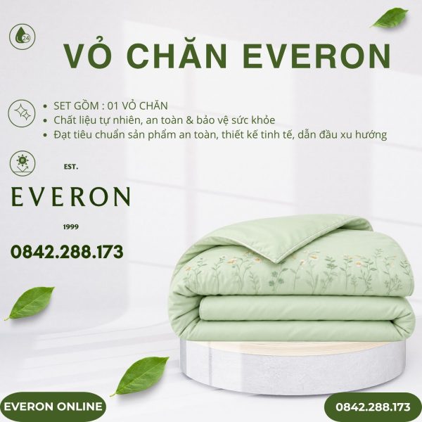 Vỏ chăn Everon ESTC27004 Valley Tencel Blend BST Những mảnh êm