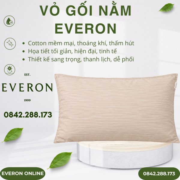 Vỏ gối nằm Everon BPC701 Horizon Cotton