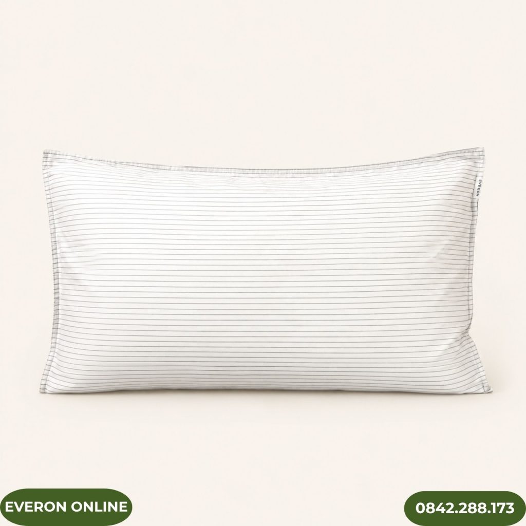 Vỏ gối nằm Everon BPC704 kẻ tăm BST Basic