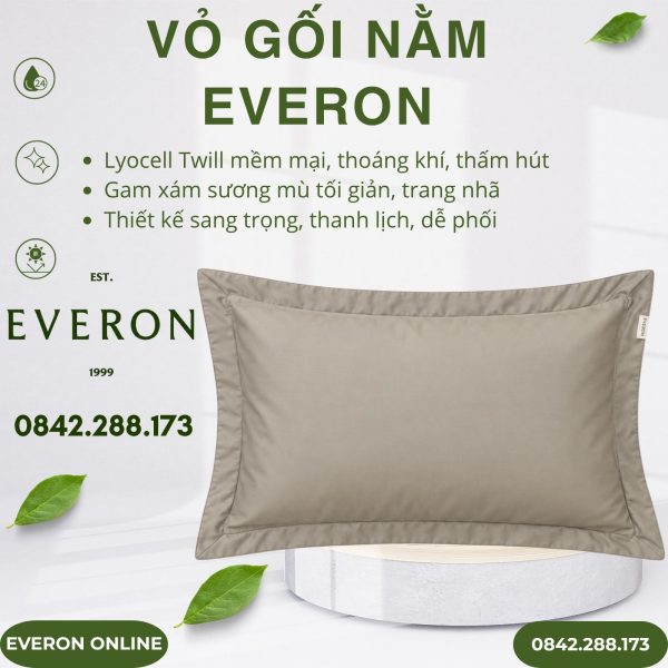 Vỏ gối nằm Everon BSL711 Mist