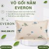 Vỏ gối nằm Everon CPC26204 Cổ Dài Ba Sừng Cotton Sateen